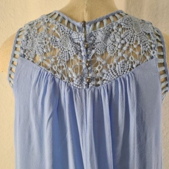 Altar'd State Womens Blue Casual dress halter Neck, size M - Picture 14 of 15